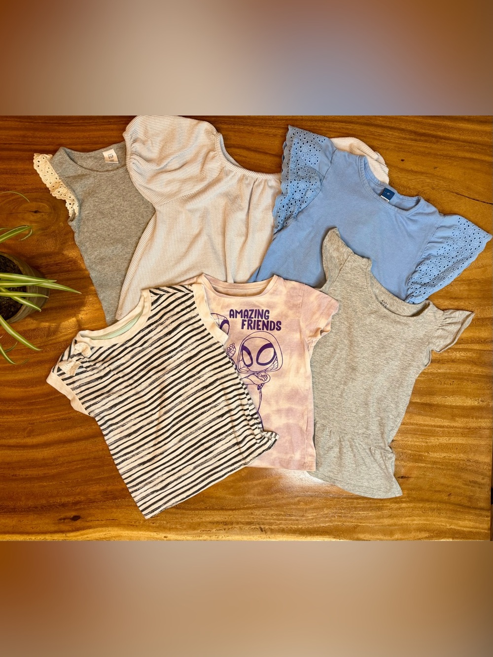 Gap, Old Navy, Marvel + Cat & Jack | Girls Tops Bundle (6pcs) - 3T